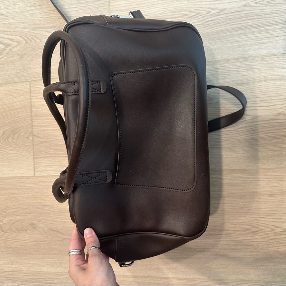LIKE NEW PASQ twin strap medium Shoulder Bag - Picture 6 of 6